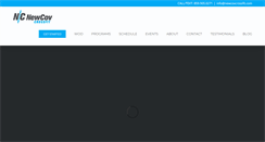 Desktop Screenshot of newcovcrossfit.com